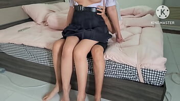 หนังโป้ไทย ตัวท็อปม.ปลาย ขาว นมสวย โครตเด็ด