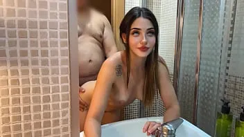 หนังxฝรั่ง สาวลาตินตาคมหุ่นบาง สวยเด็ดจัดหนักจัดเต็มกับผัวในห้องน้ำ